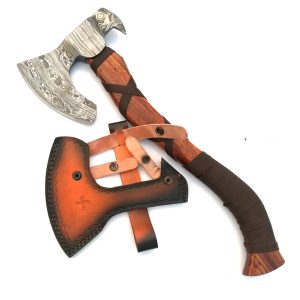 Blacksmith New Custom Handmade Carbon Steel Bearded Axe